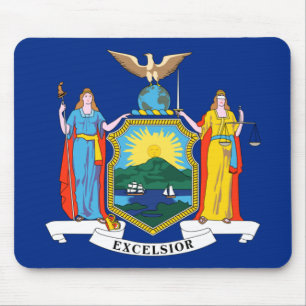 New York: Empire state, Home Big Apple Flagga Musmatta