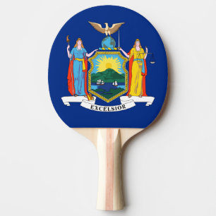 New York: Empire state, Home Big Apple Flagga Pingisracket