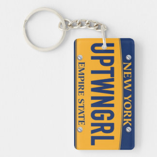 New York Empire state License Plate Art Anpassning