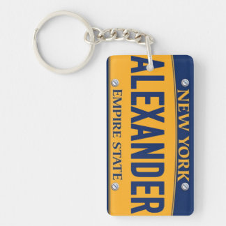 New York Empire state License Plate Art Anpassning