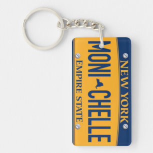 New York Empire state License Plate Art Anpassning
