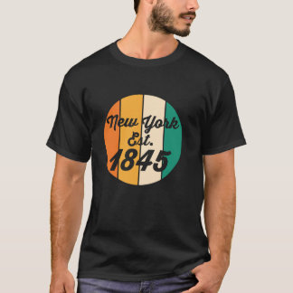 New York est 1845 USA, USA, USA T Shirt