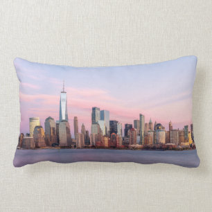 New York Evening Skyline Lumbarkudde