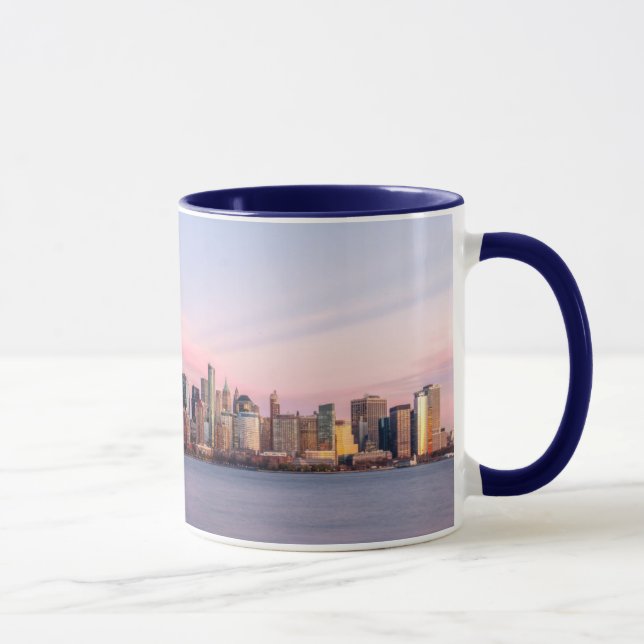 New York Evening Skyline Mugg (Höger)