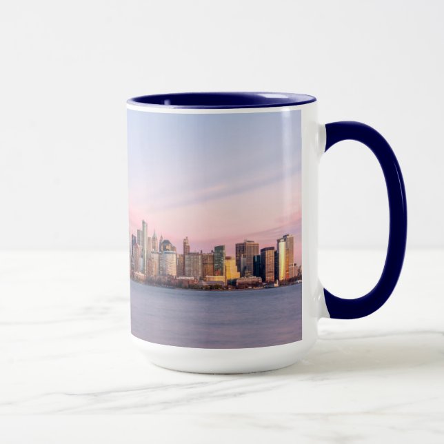 New York Evening Skyline Mugg (Höger)