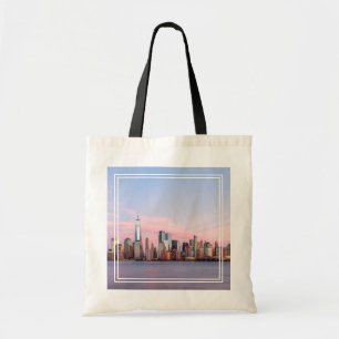 New York Evening Skyline Tygkasse