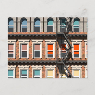 New York facades Vykort