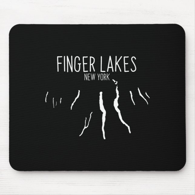 New York Finger Lakes Map Design _1  Musmatta (Framsidan)