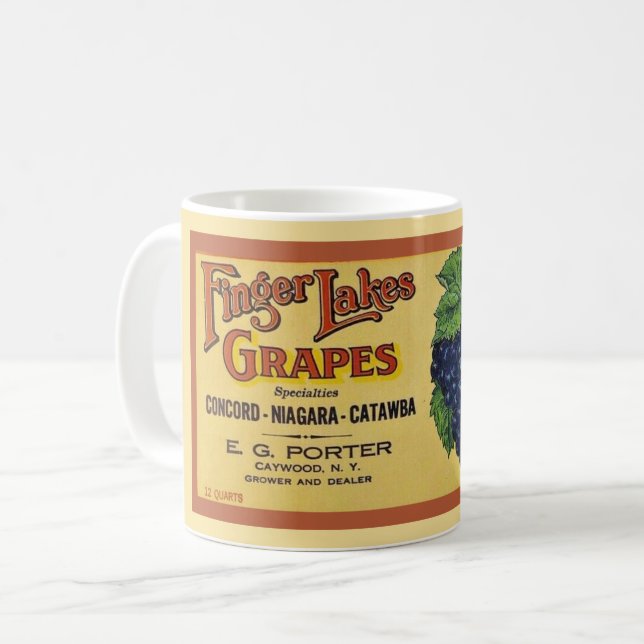 New York Finger Lakes Mugg (Framsida vänster)
