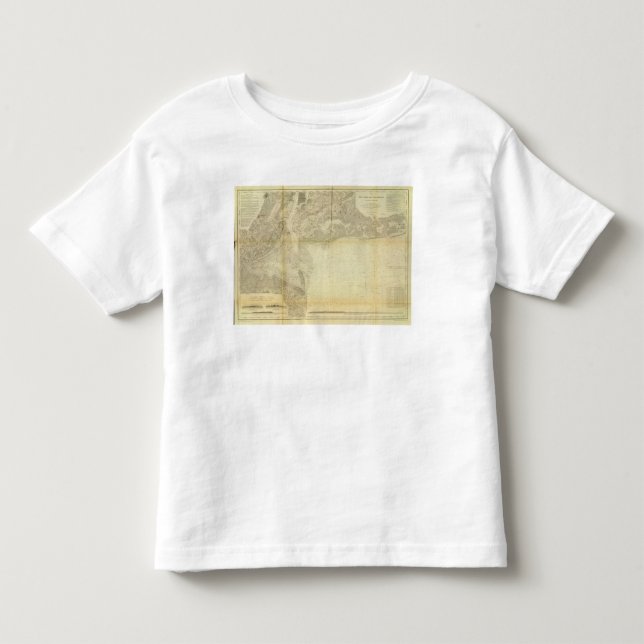 New York fjärd, hamn T-shirt (Framsida)
