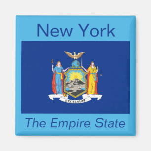 New York flaggamagnet Magnet