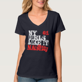 New York flickanågot liknande det Nashty T-tröja T Shirt