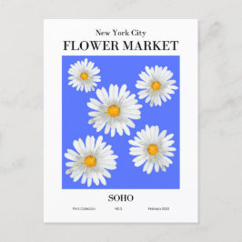 New York Flower Market, SOHO-vykort Vykort