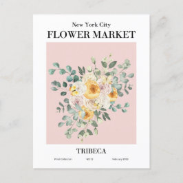 New York Flower Market, Tribeca-vykort Vykort