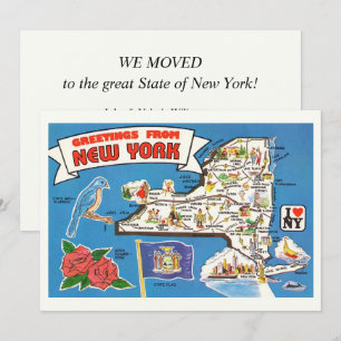 New York Flytt Tillkännagivande