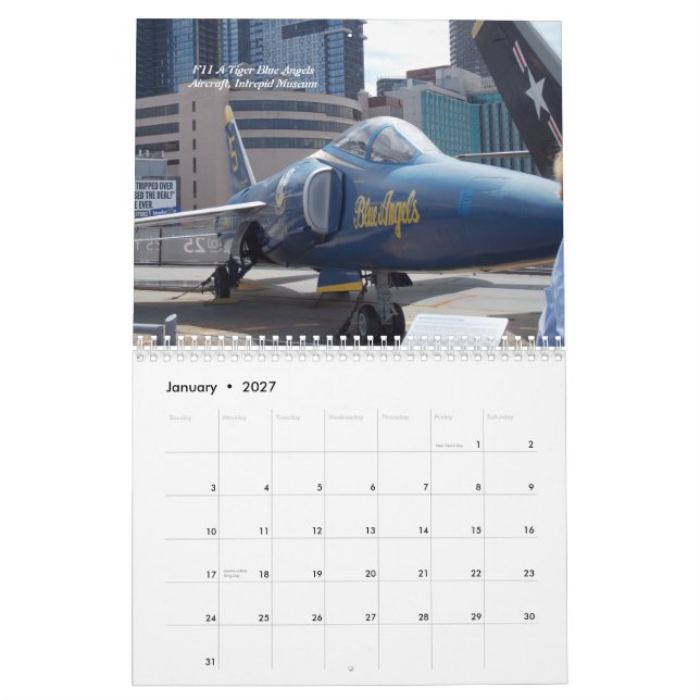 New York för lokalkalendern II Kalender (Jan 2027)