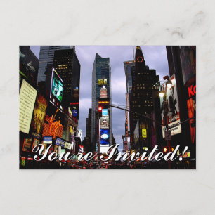 New York för New York inbjudanpersonlig OSA Inbjudningar