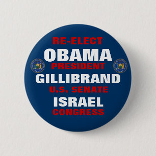 New York för Obama Gillibrand Israel Knapp