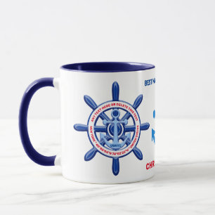 New York, Förenade Stater, Anpassade, Sea Travel Mugg