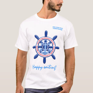 New York, Förenade Stater, Anpassade, Sea Travel T Shirt