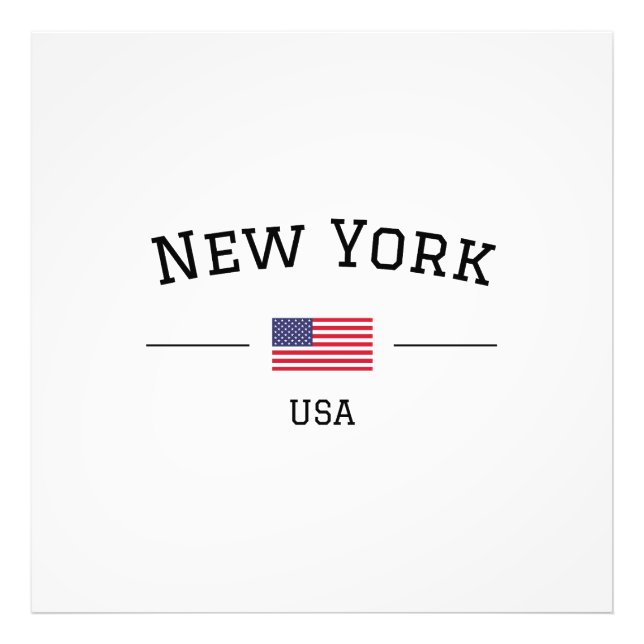 New York Fototryck (Framsidan)