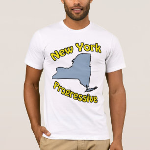New York framstegsvänT-tröja T-shirt