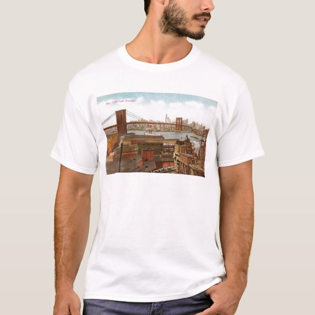 New York från Brooklyn Tee (Framsida)
