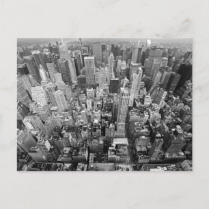 New York från ovan Vykort