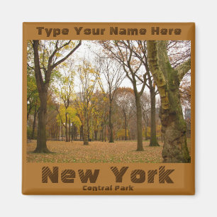 New York Fridge Magnet Personlig NYC Magnet