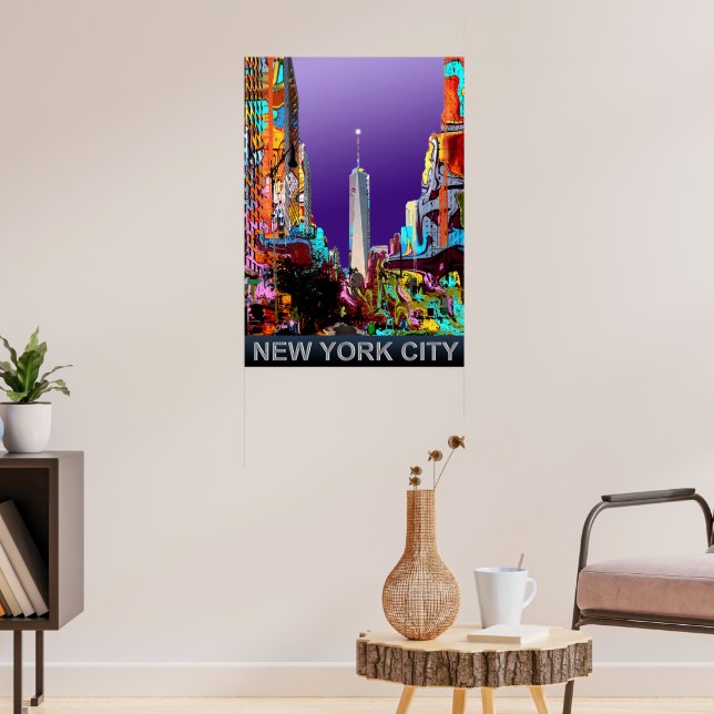 New York-friheten torn Poster (Vardagsrum 3)