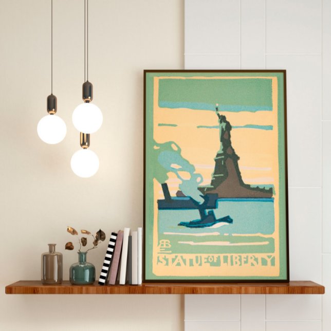 New York - Frihetsgudinnan (1916) Poster (Skapare uppladdad)