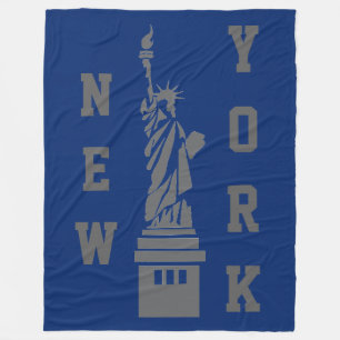 New York Frihetsgudinnan Fleecefilt