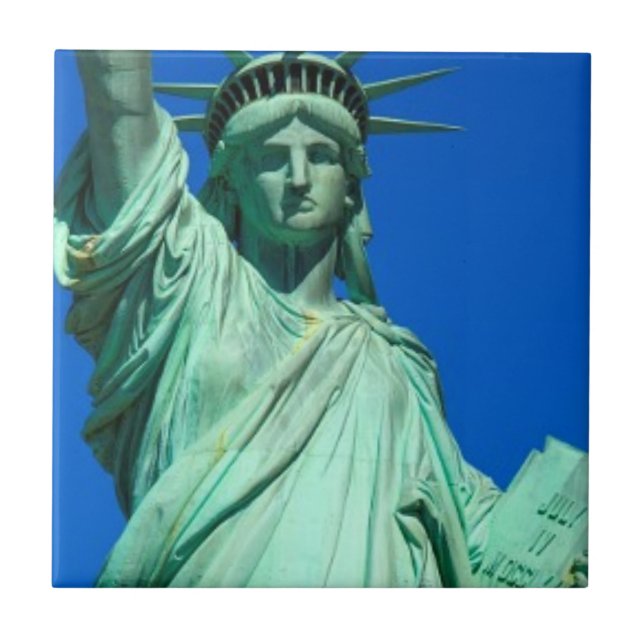 New York frihetsgudinnan Kakelplatta (Framsidan)