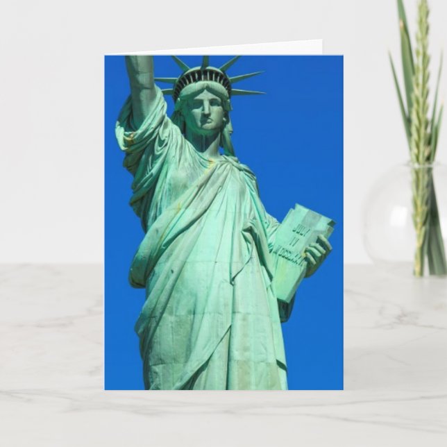 New York frihetsgudinnan Kort (Framsida)