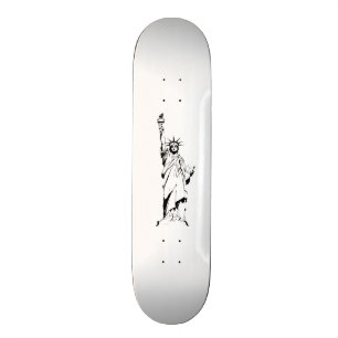 New York frihetsgudinnan Mini Skateboard Bräda 18,5 Cm