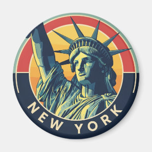 New York Frihetsgudinnan Travel Magnet
