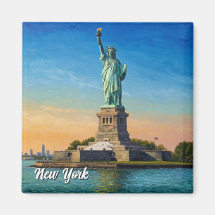New York Frihetsgudinnan Travel Magnet