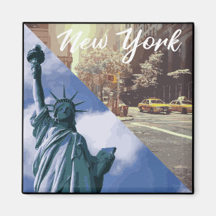 New York frihetsgudinnantaxi Magnet