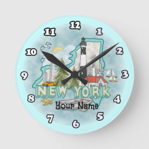 New York-fyr klocka