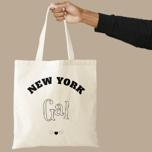 New York Gal-handväskan Tygkasse