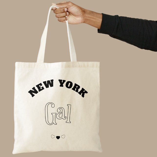 New York Gal-handväskan Tygkasse (New York Gal Tote Bag)