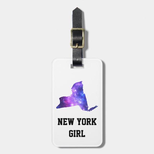 New York galaxempire state Bagagebricka (Vertikal Framsida)