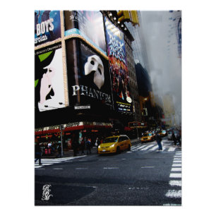 New York-gata Fototryck