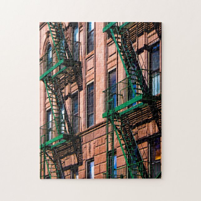 New York-gatubild. Pussel (Vertikal)