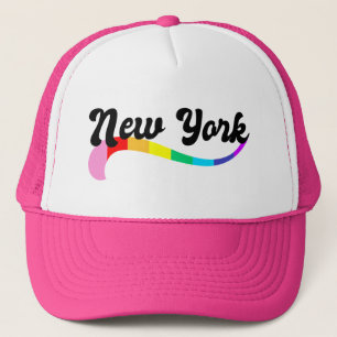 New York Gay Pride regnbåge Queer Stolt NY LGB kär Keps