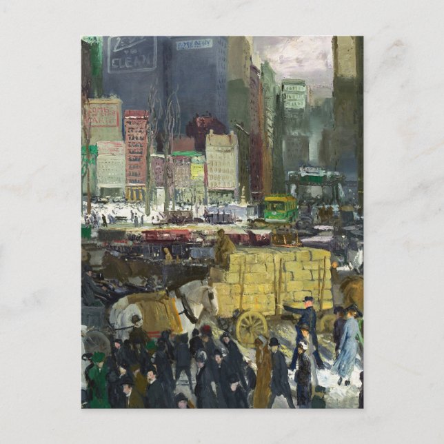 New York - George Bellows Vykort (Framsida)