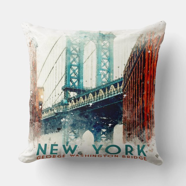 New York, George Washington Bridge, Kudde (Framsida)
