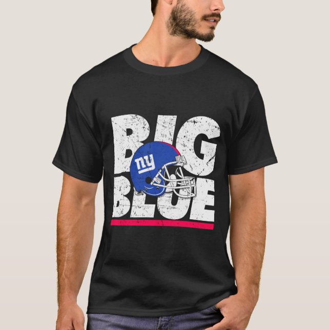 New York Giants Football 2 T Shirt (Framsida)