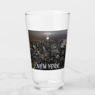 New York Glass Personlig New York Souvenirs Glaskopp