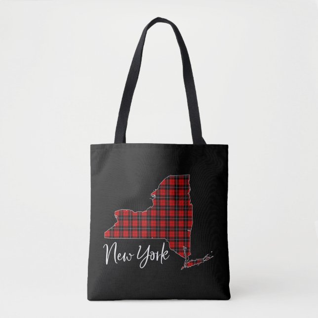 New York God jul Ugly jul Sweater Tygkasse (Framsida)